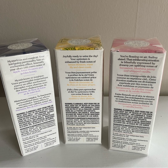 Avon Stories 3-piece set Eau De Toilette Spray 30ml 1oz - Picture 7 of 7